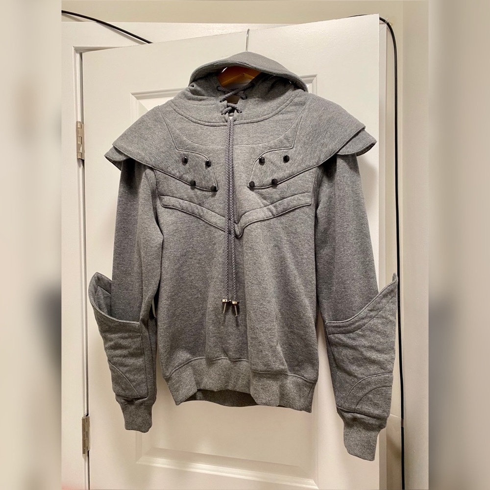 ☑️ Faux Armor Hoodie - Perfect for Cosplay / Ren Faire